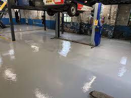 Metallic Epoxy Flooring for Workshops